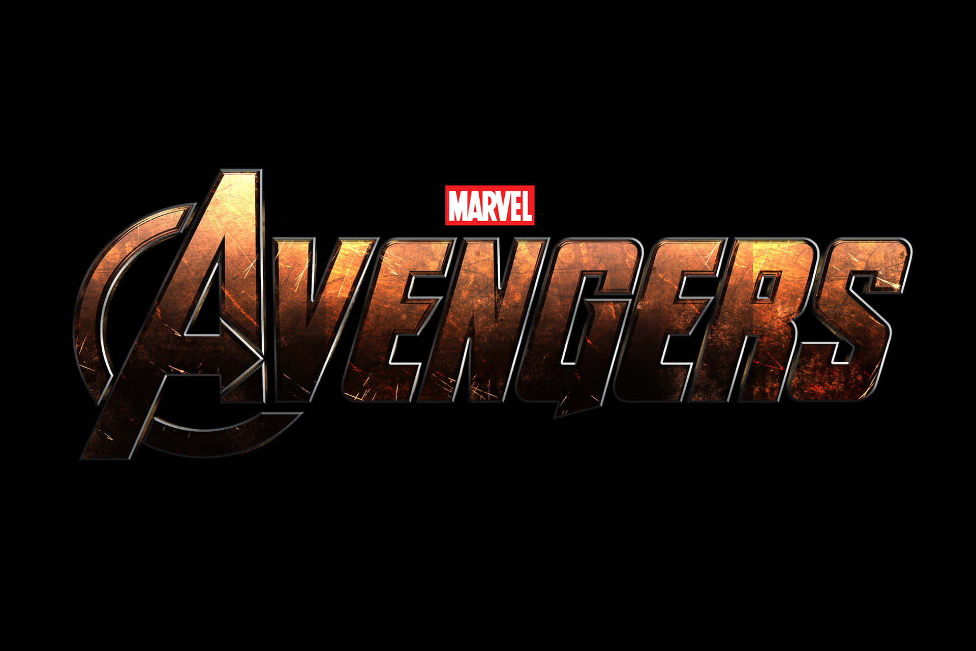 Marvel Avengers Logo4 K Background