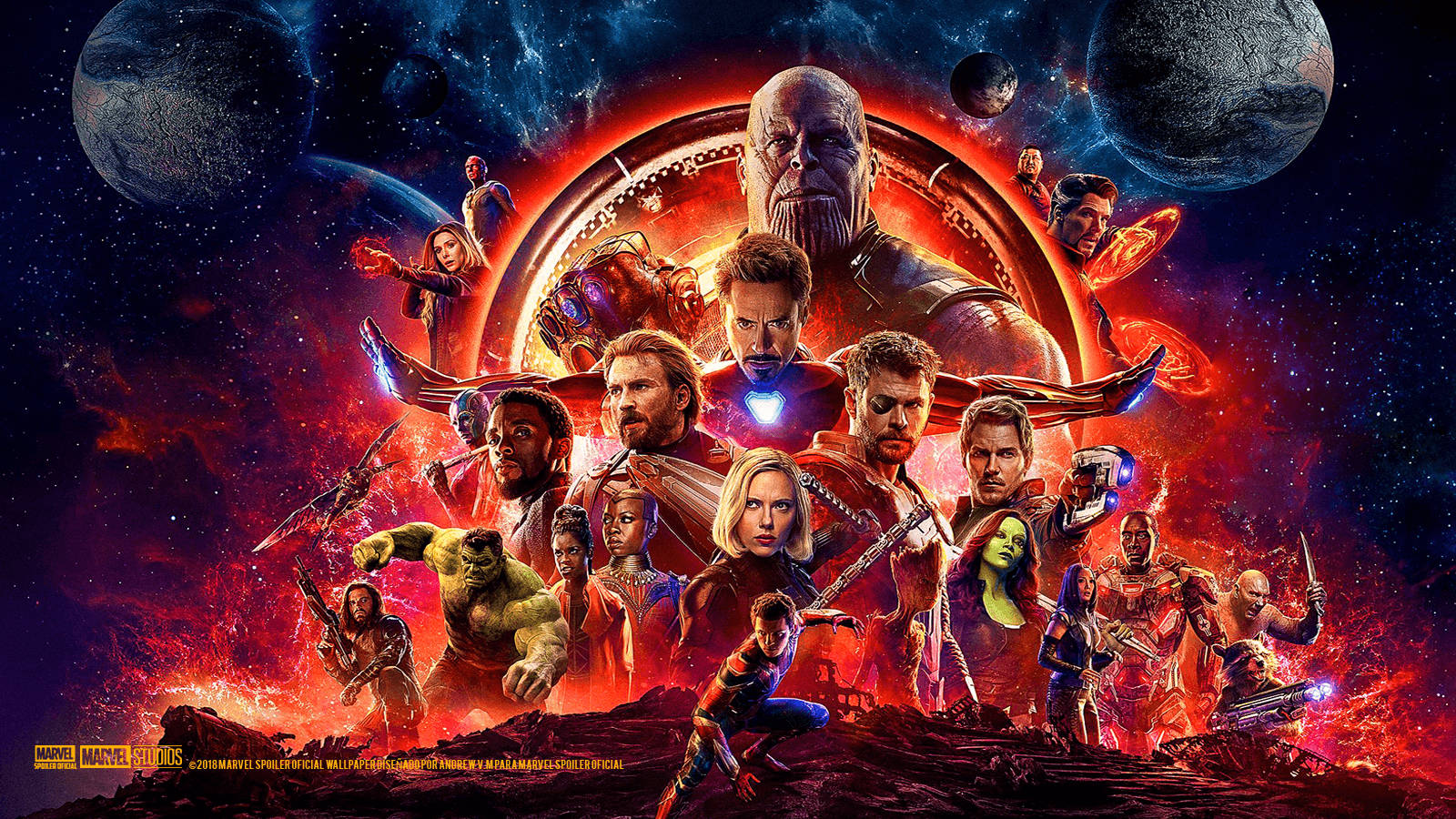 Marvel Avengers Background
