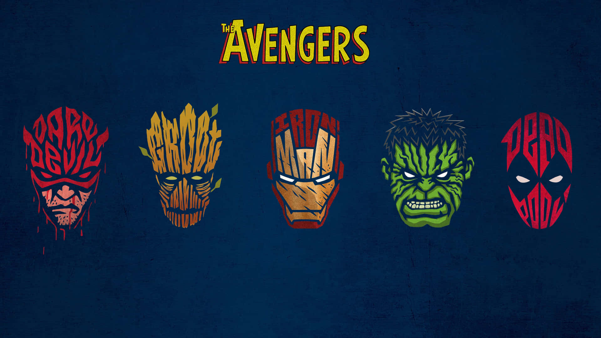Marvel Avengers Tribal Mask Designs4 K Background