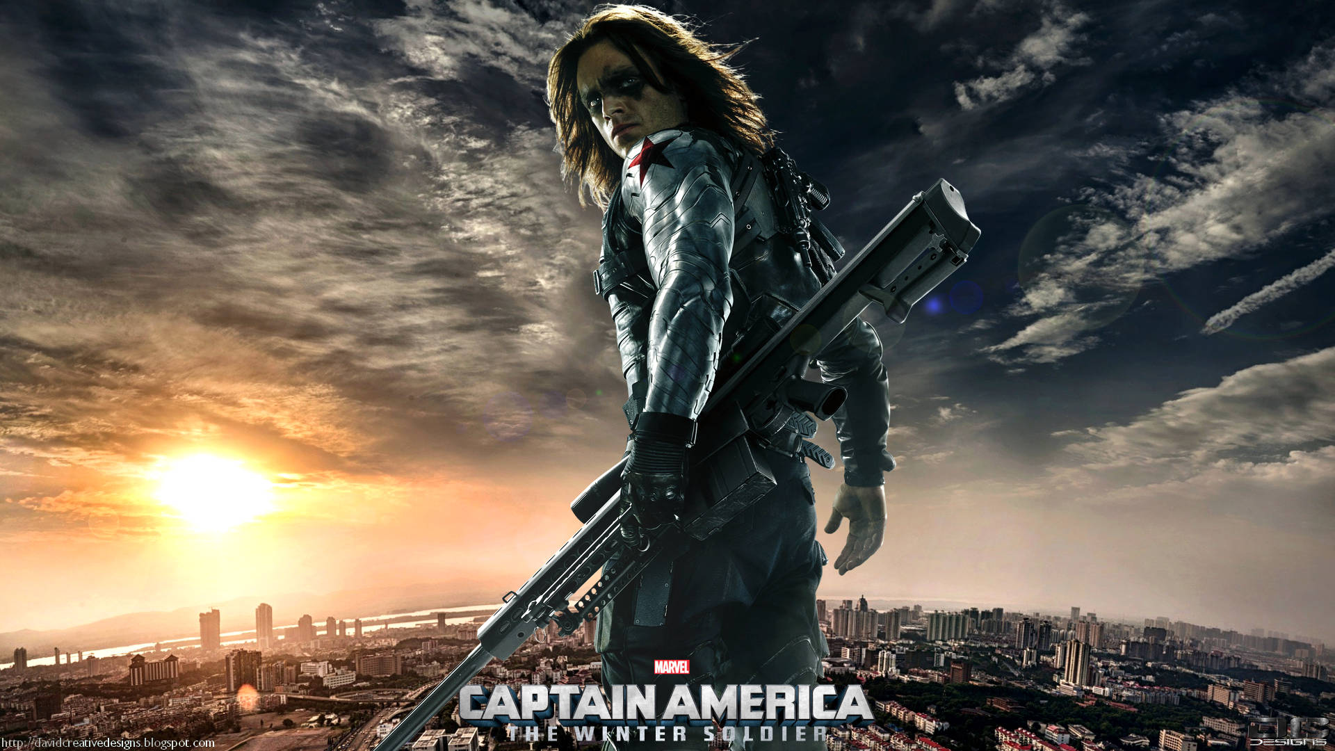 Marvel Captain America The Winder Soldier Background
