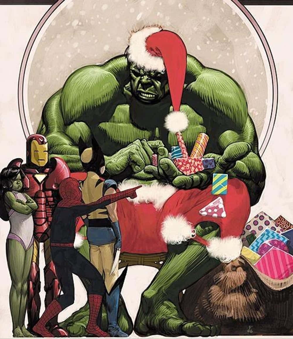 Marvel Christmas Holiday Special Book
