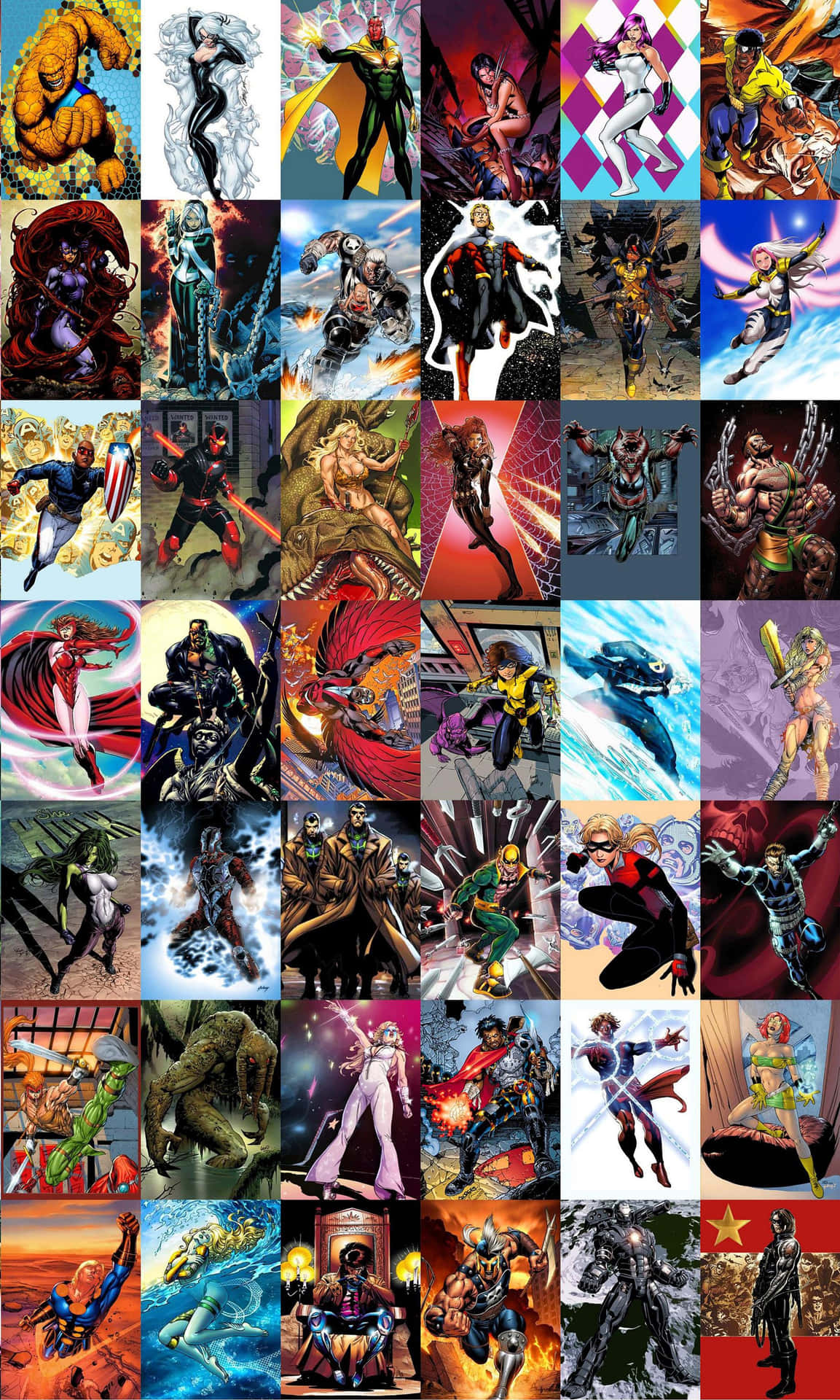 Marvel Collage Android
