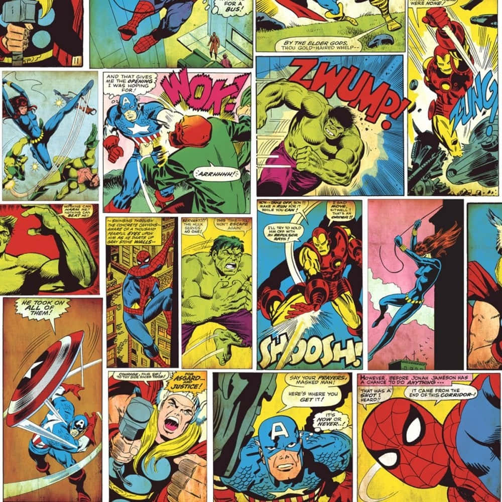Marvel Comics Comics - Avengers - Hulk - Spiderman - Avengers -