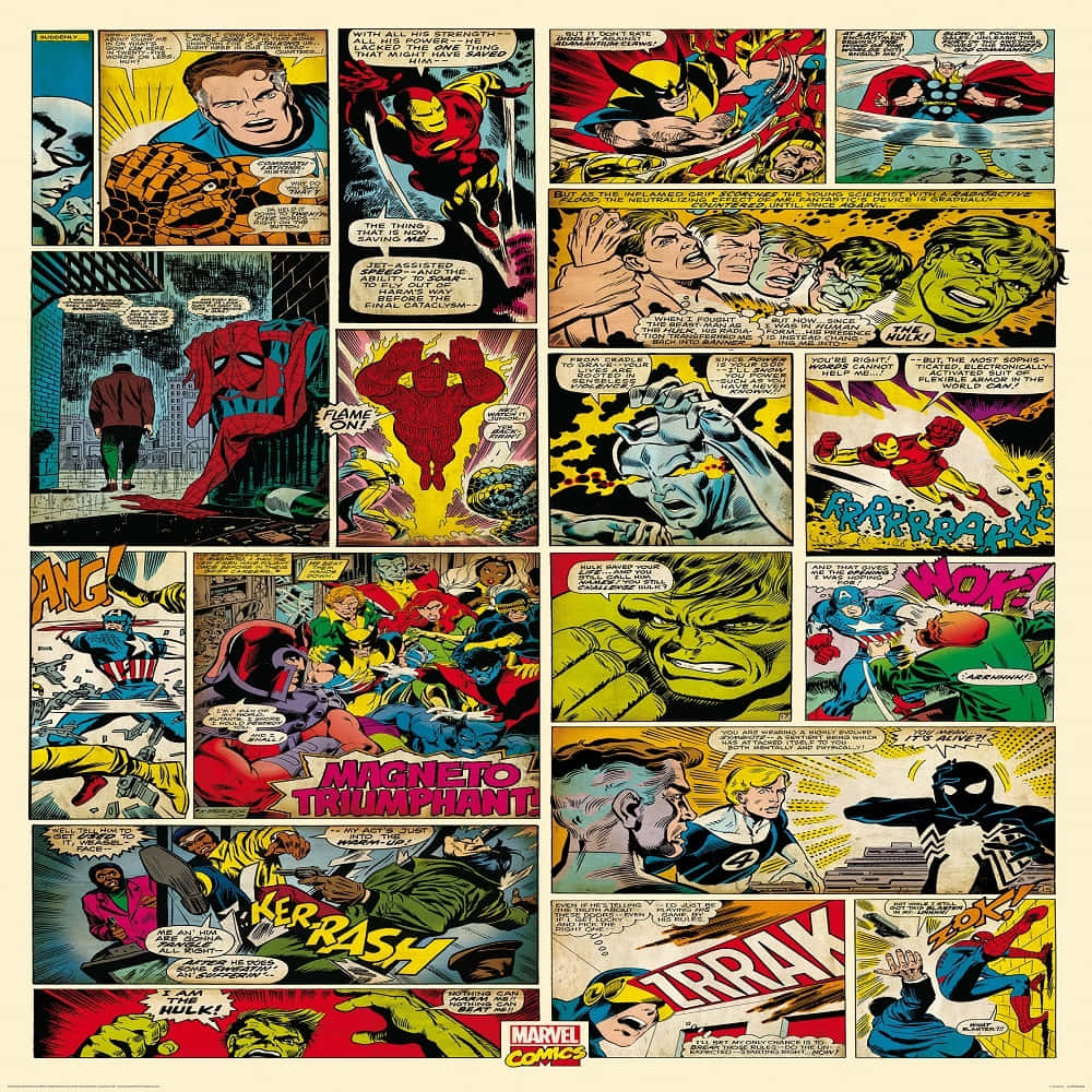 Marvel Comics Poster - Avengers - Hulk