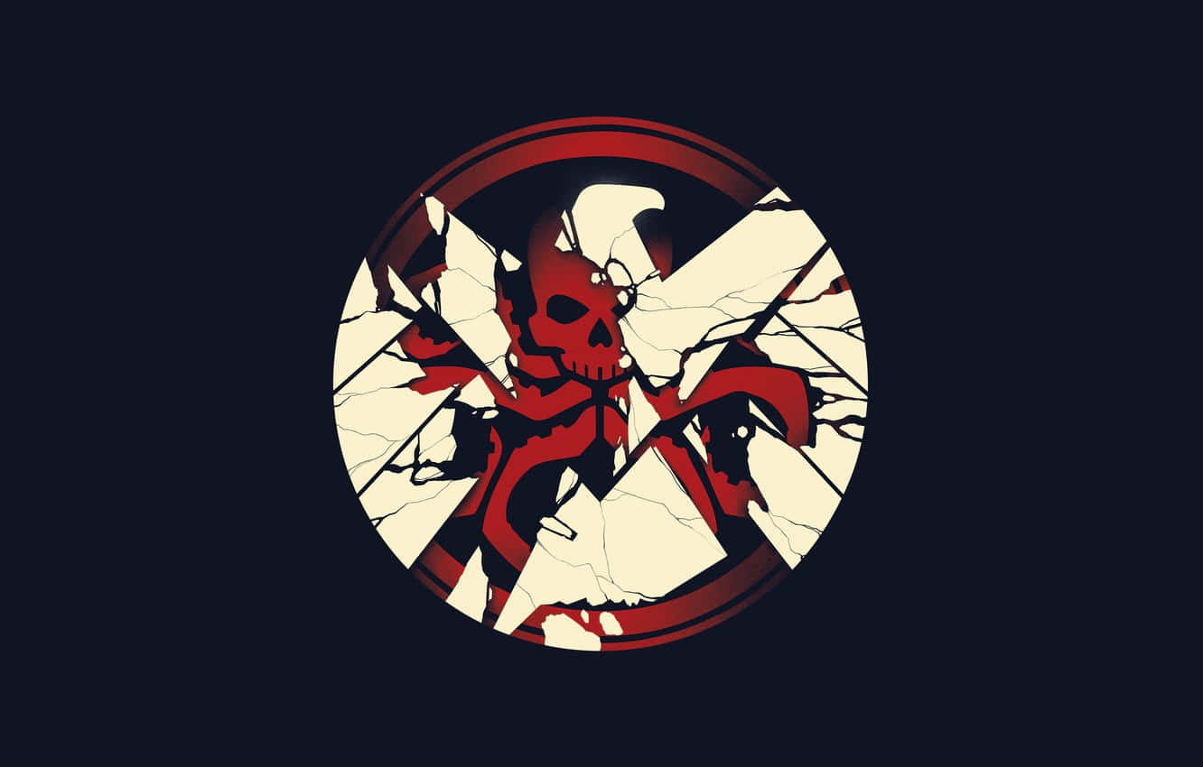 Marvel Falcon Logo Shield Hydra Background