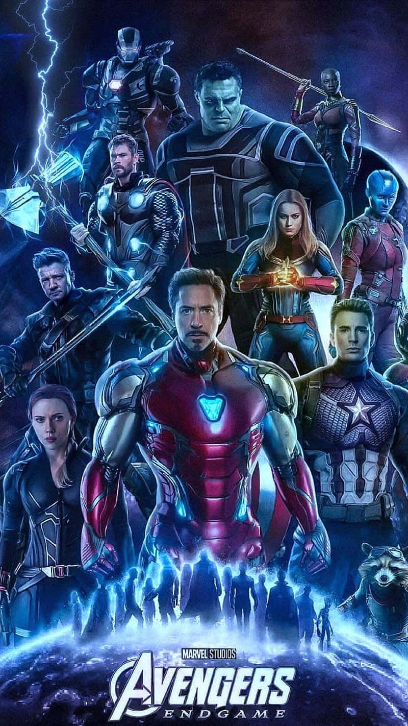 Marvel Fans Rejoice - Assemble Your Super Heroes On Your Modern Avengers Iphone