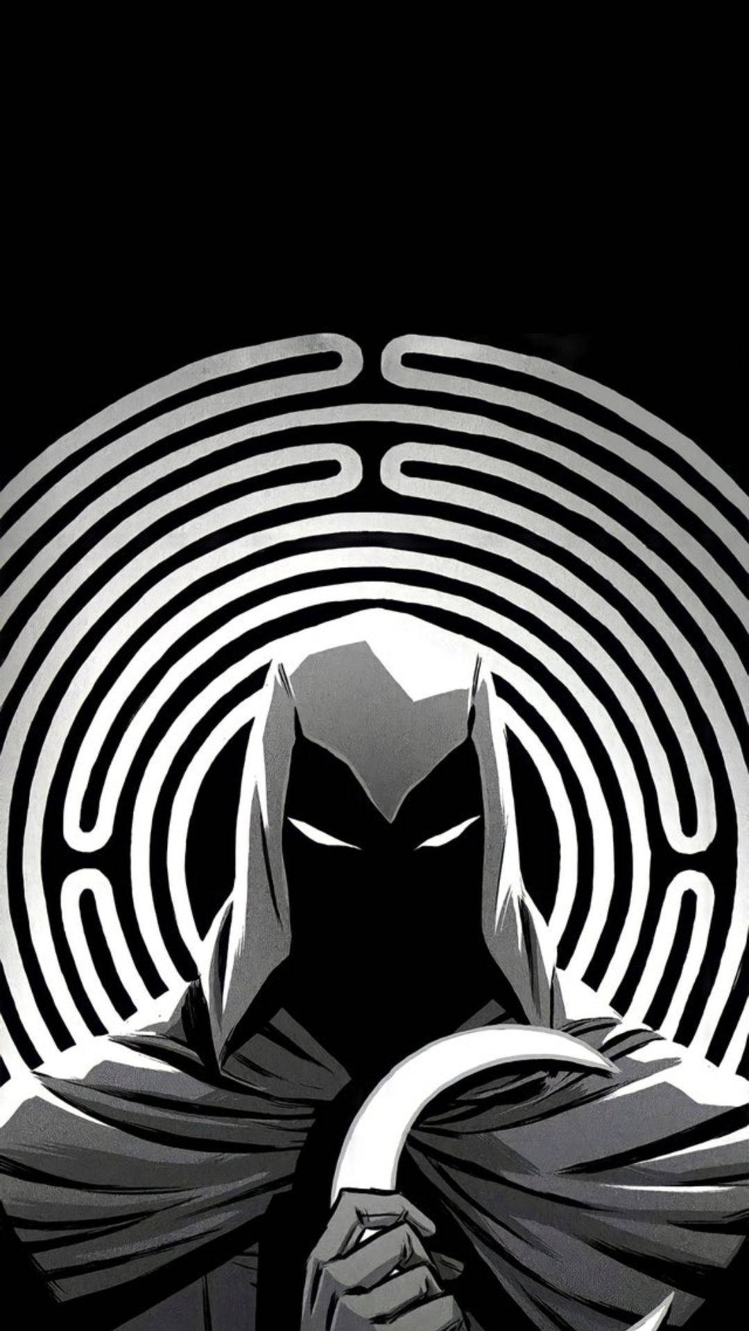 Marvel Fictional Character Moon Knight Phone Background