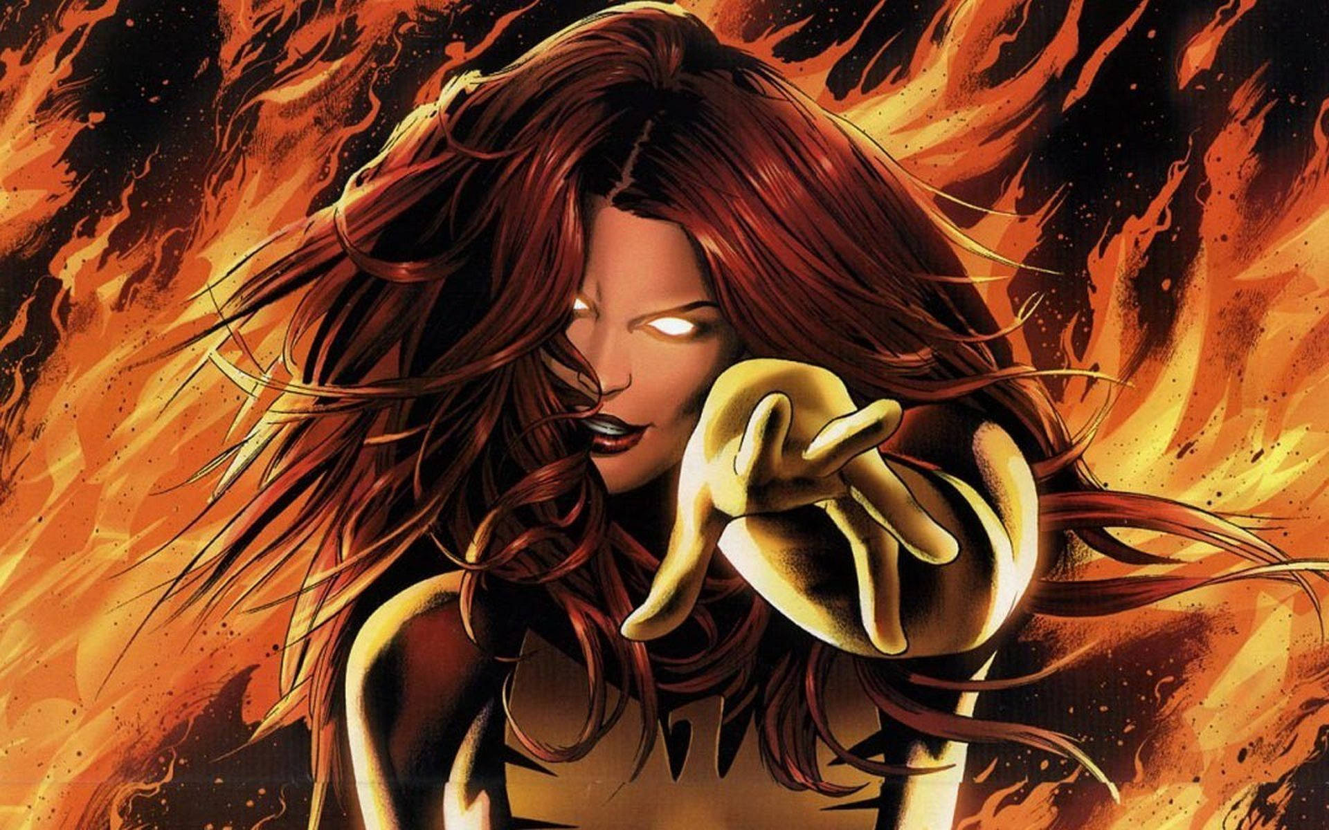 Marvel Girl Jean Grey Background