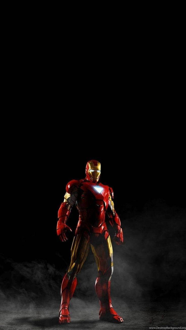 Marvel Hero Iron Man Iphone Background