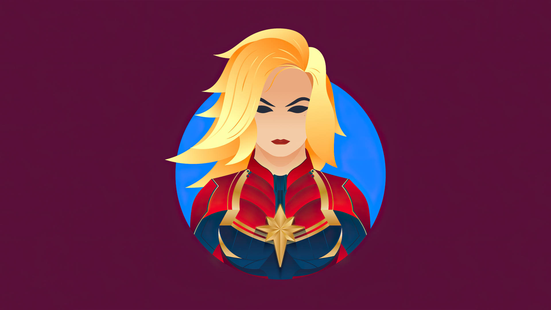 Marvel In All Its Minimalist Glory Background