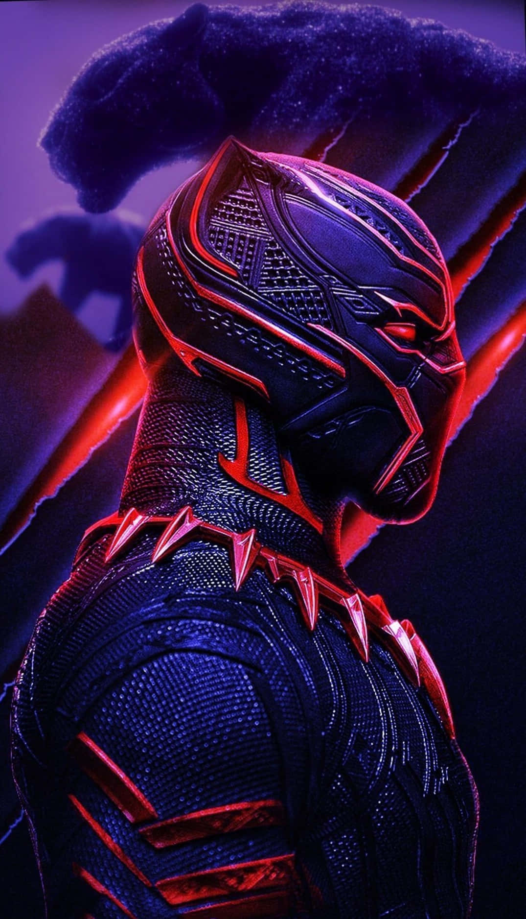 Marvel Iphone 11 Black Panther Background