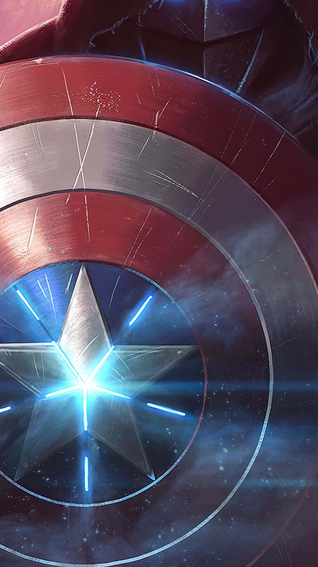 Marvel Iphone 11 Captain America's Shield Background