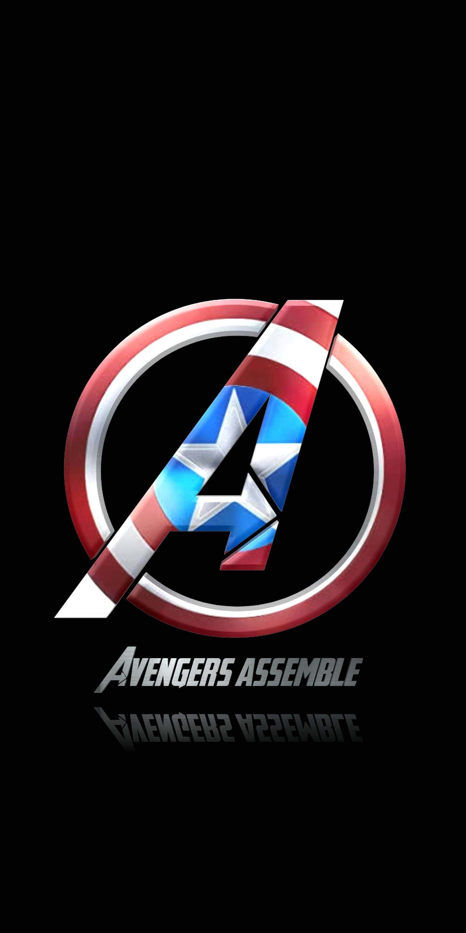 Marvel Iphone Avengers Assemble Graphic Design Background