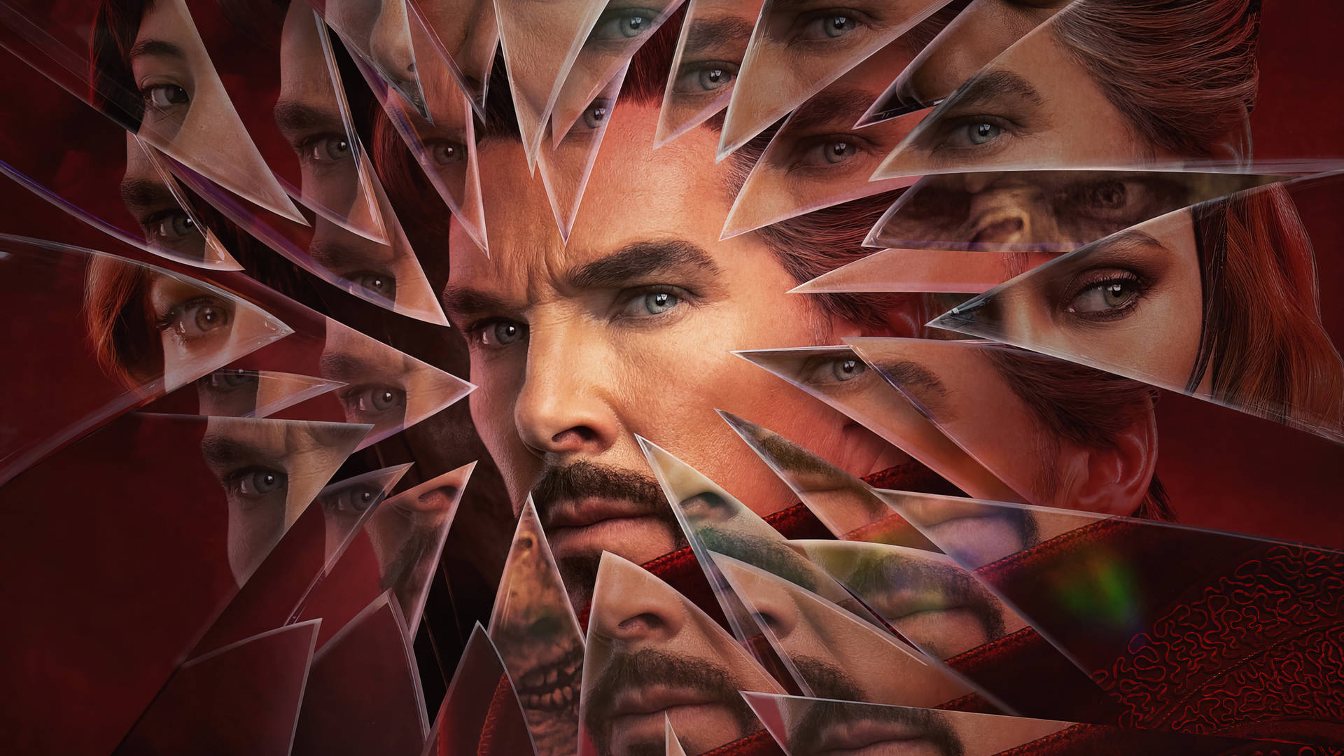 Marvel Laptop Shattered Dr. Strange Background