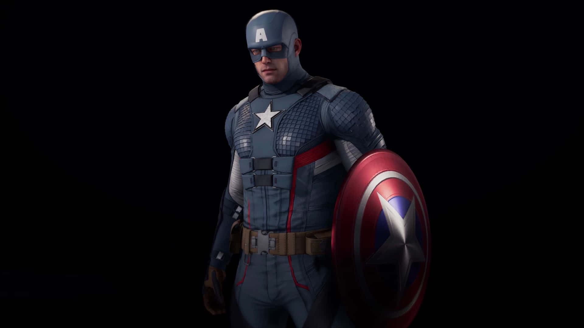 Marvel Ps4 Captain America Video Game Character Background
