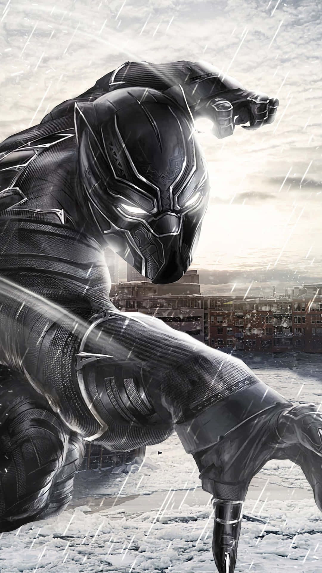 Marvel's Black Panther Hero, Ready To Fight! Background