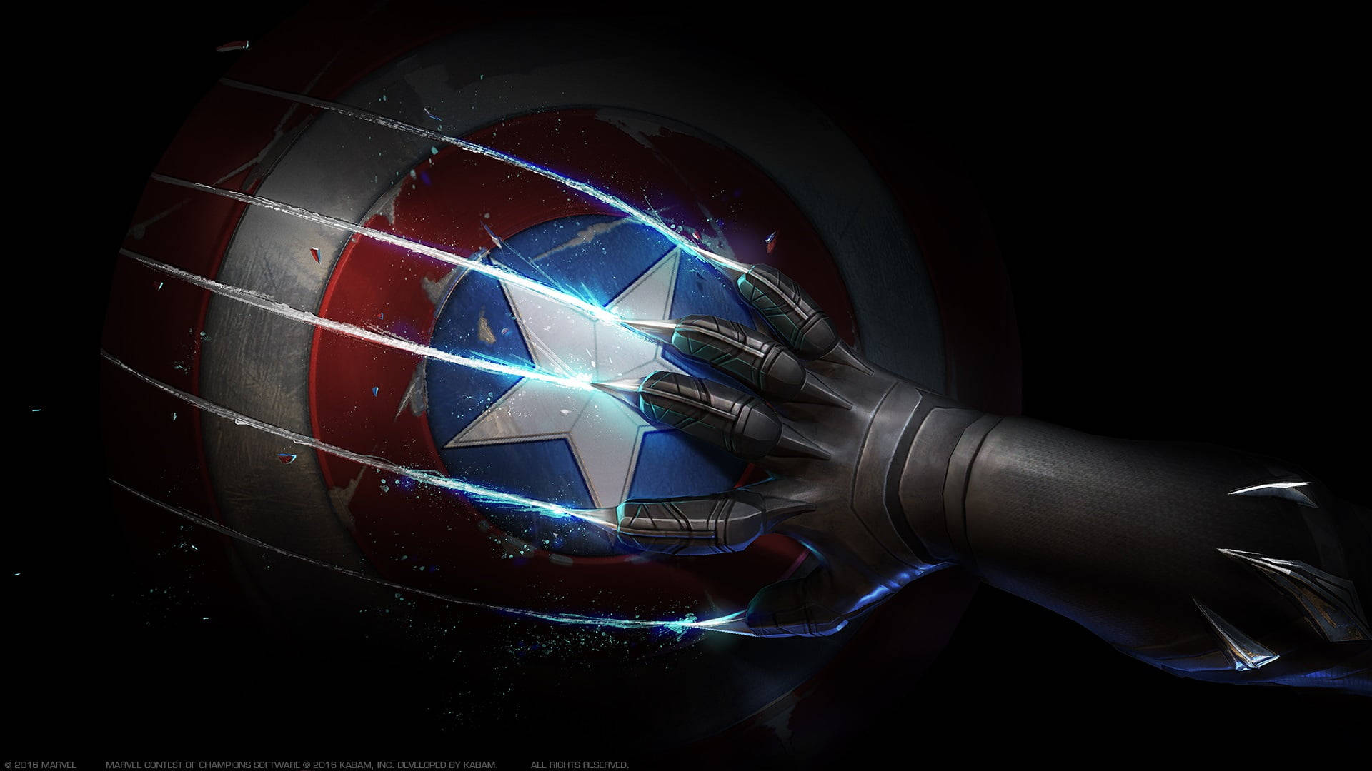 Marvel's Captain America Ready To Save The Day. Background