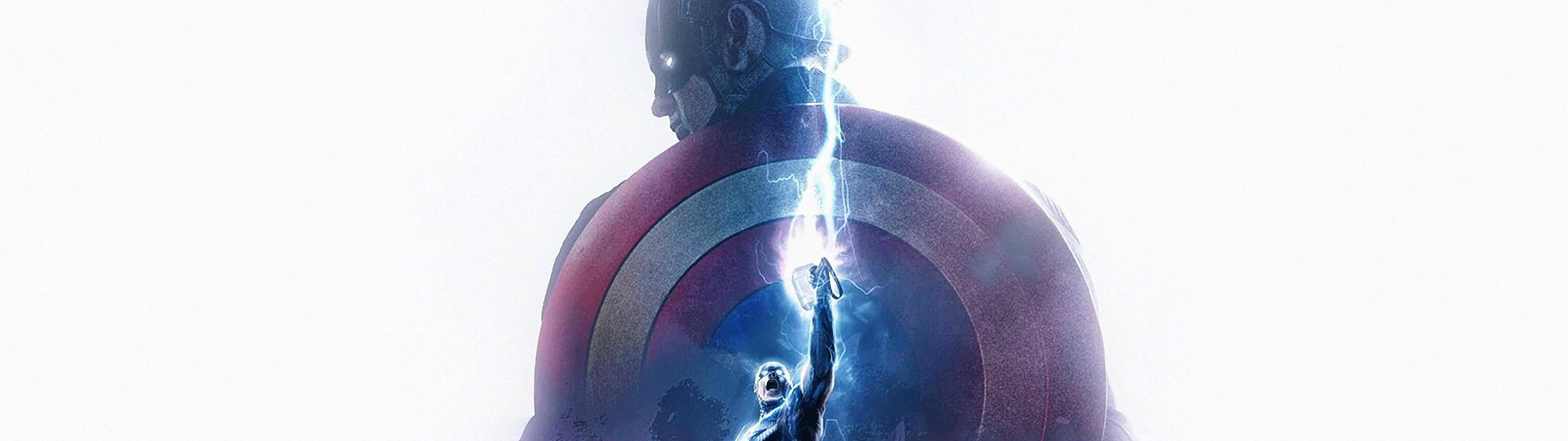 Marvel's Captain America With Mjolnir 5120 X 1440