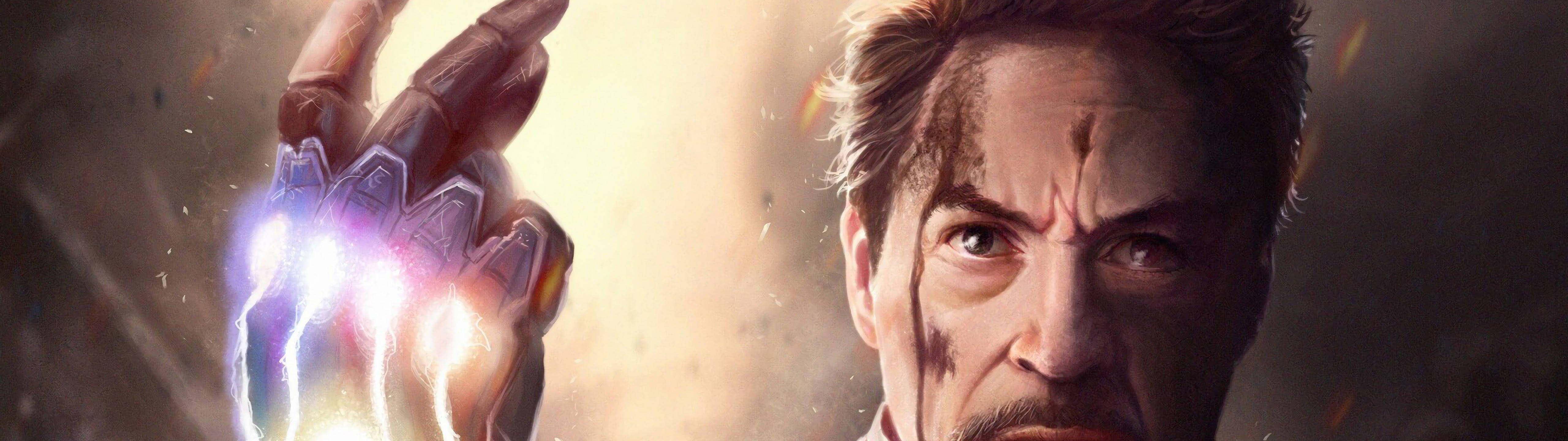 Marvel's Ironman Snap 5120 X 1440 Background
