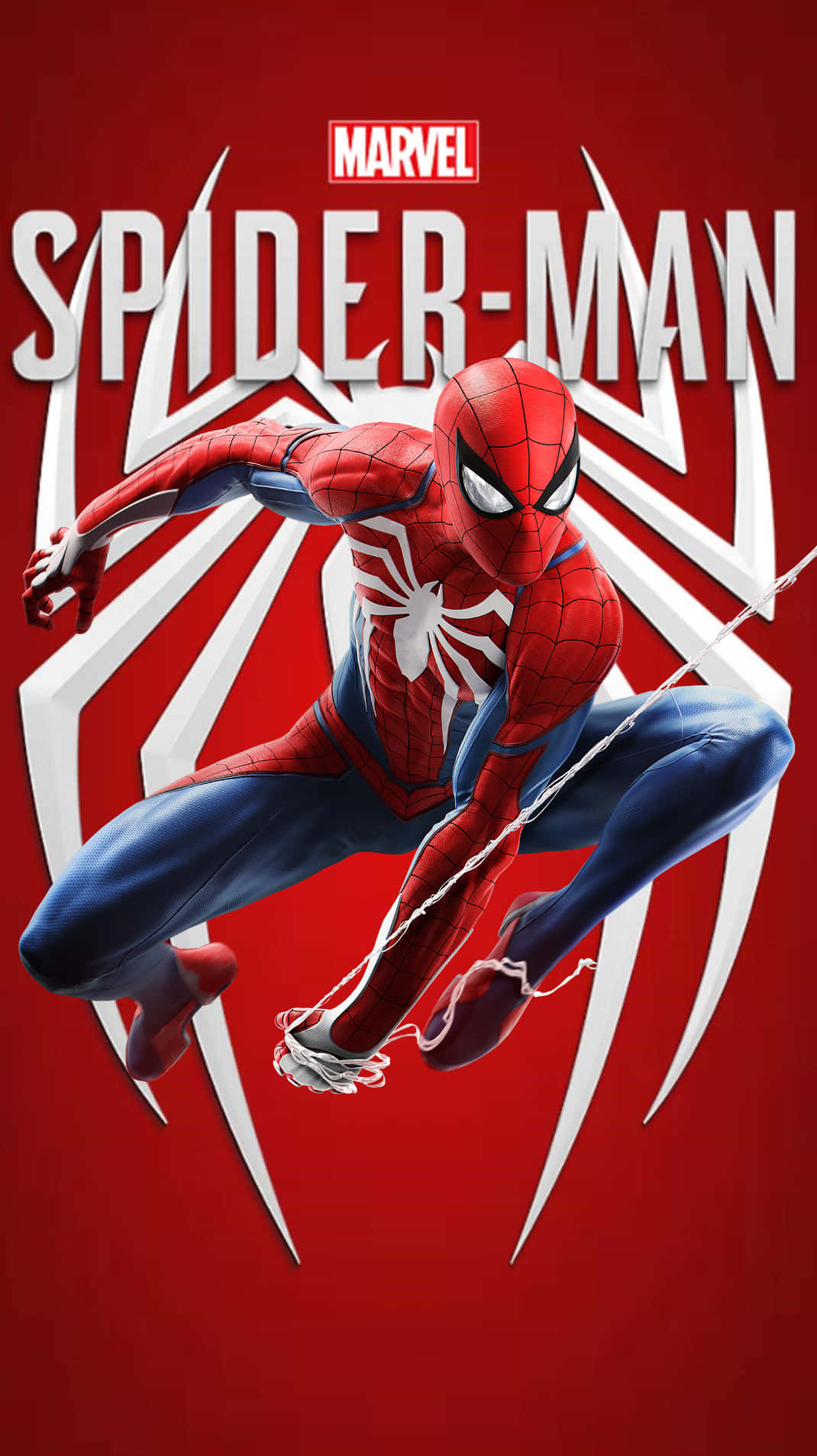 Marvel's Spider-man Ps4 Logo Background