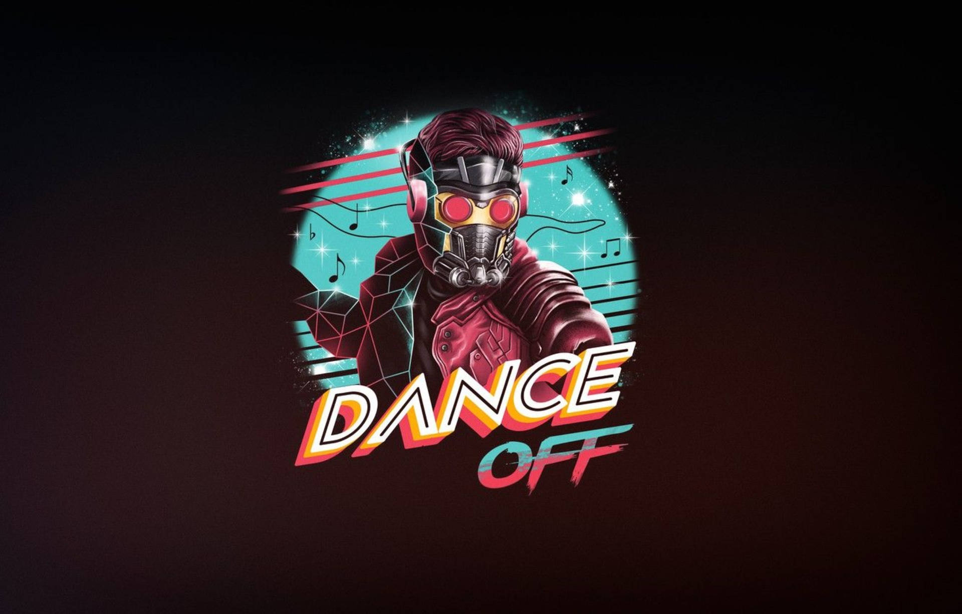 Marvel's Star-lord Dance Off Background