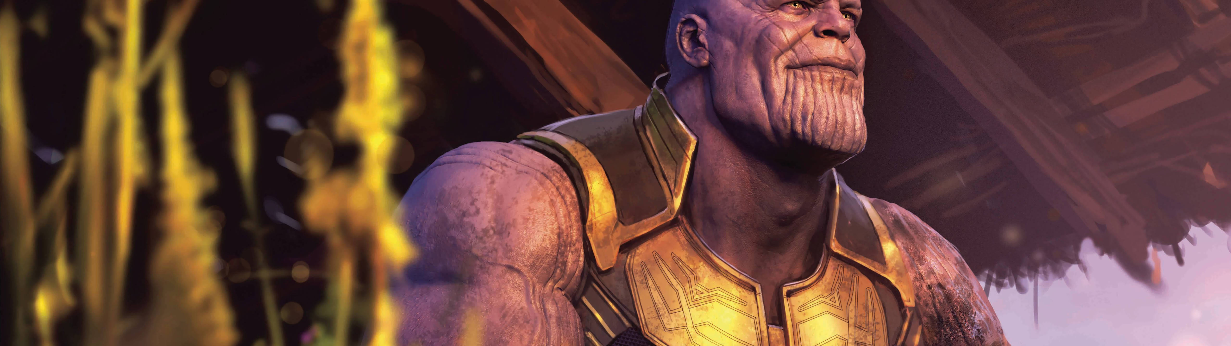 Marvel's Supervillain Thanos 5120 X 1440