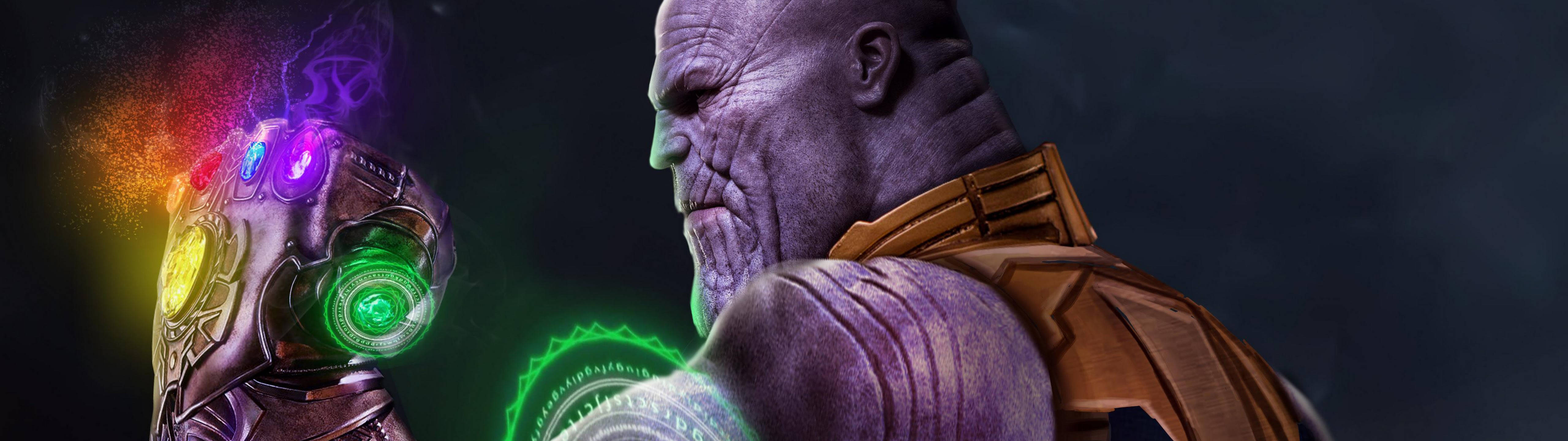 Marvel's Thanos With Infinity Gauntlet 5120 X 1440