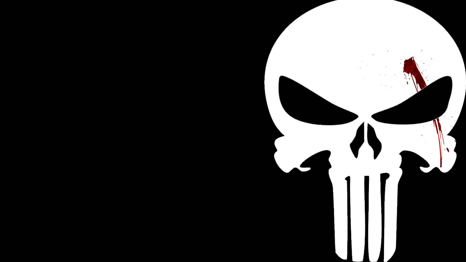 Marvel's The Punisher Logo Background