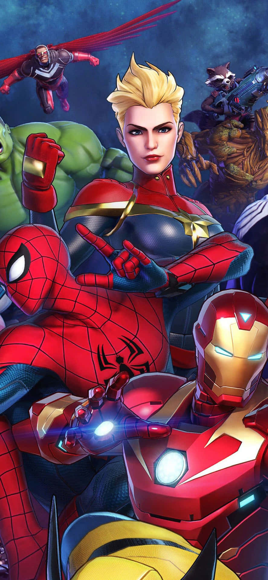 Marvel's Themed Iphone 11 Background