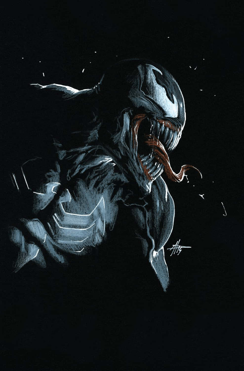 Marvel's Venom Crawling Into Your Mind Background