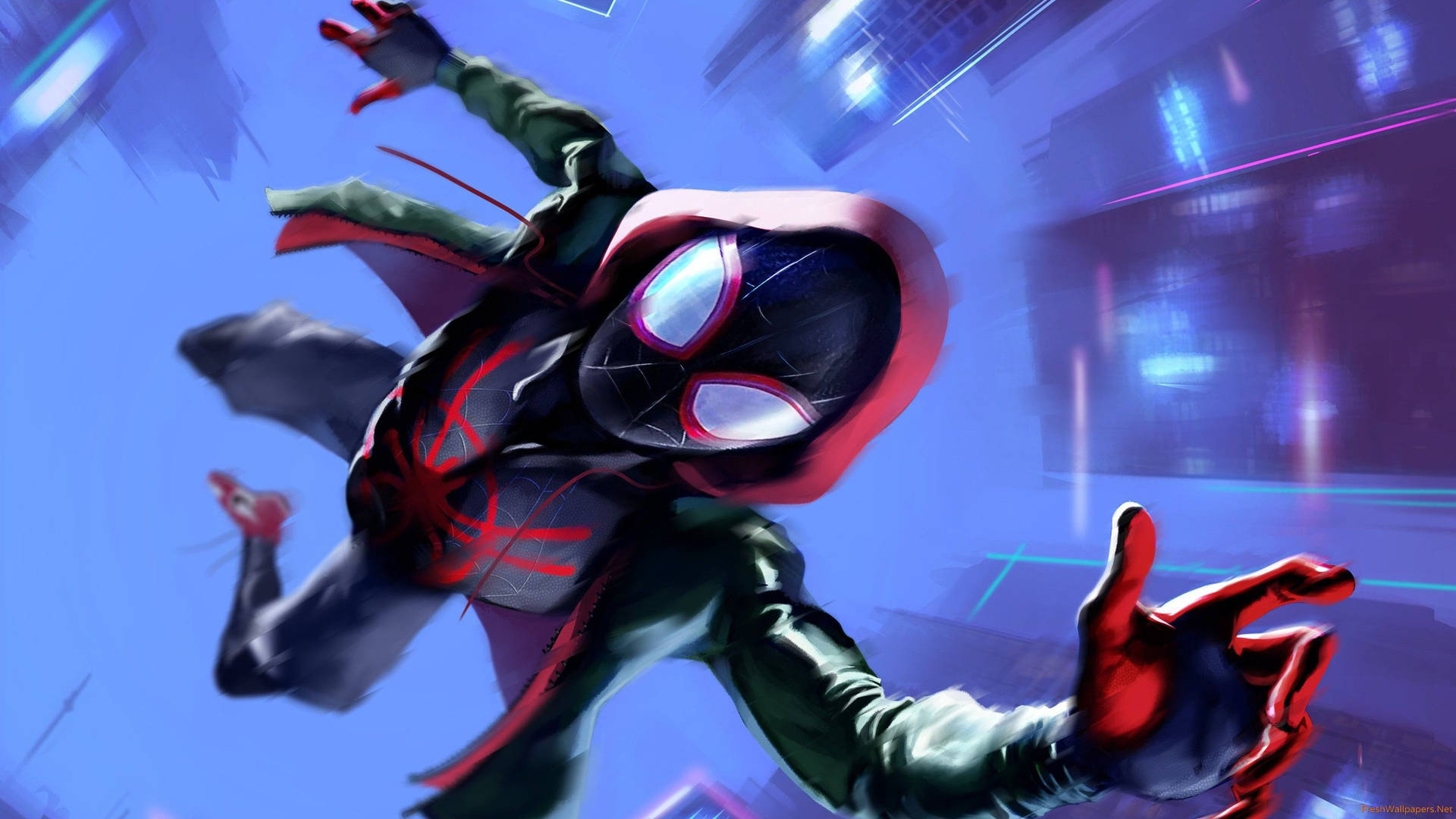Marvel Spider Man Spider-verse Background