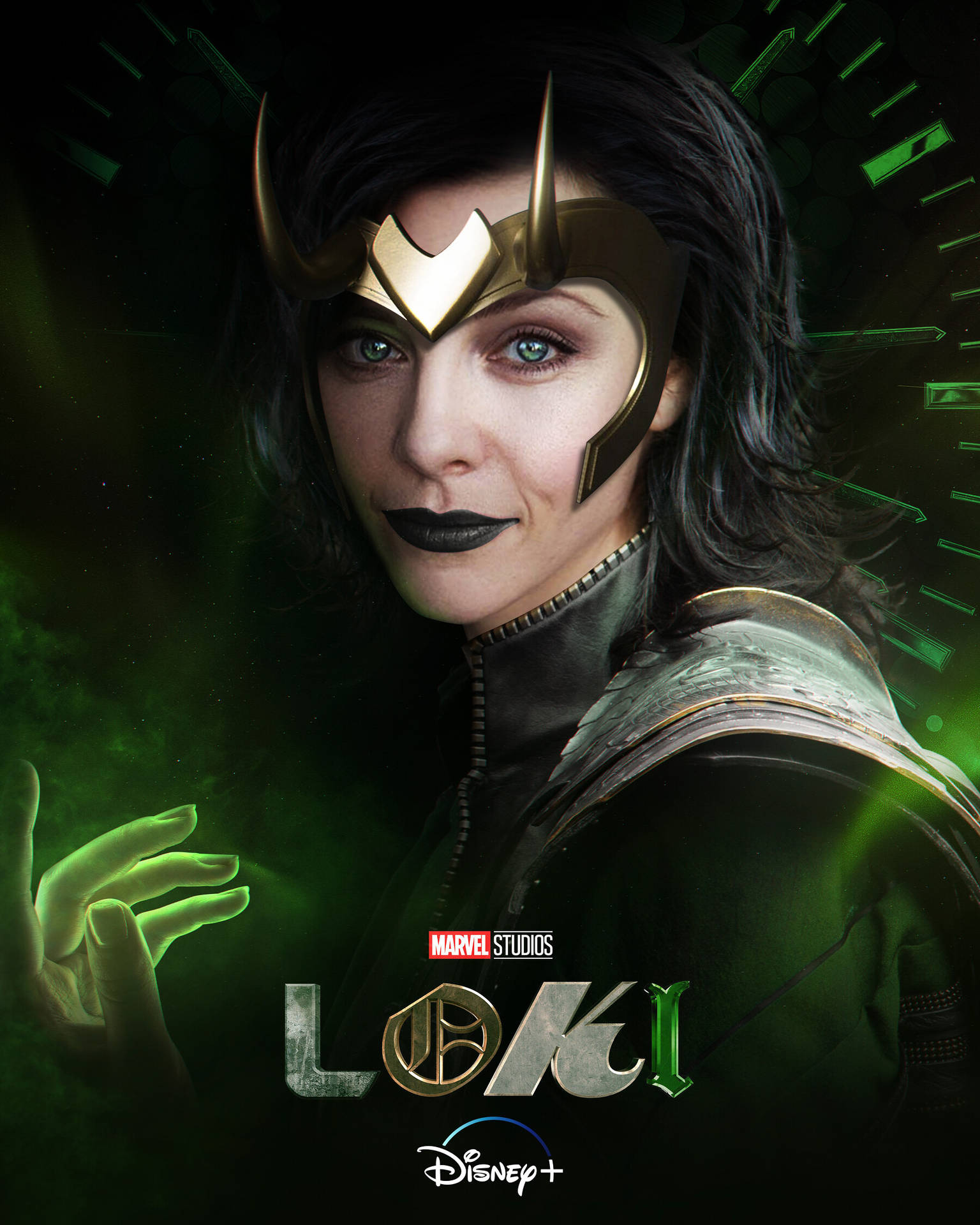 Marvel Studios Sylvie Loki Poster Background