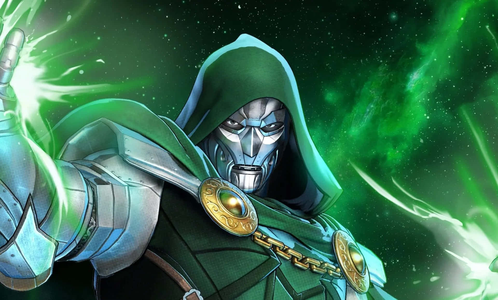 Marvel Super Villain Dr. Doom Background