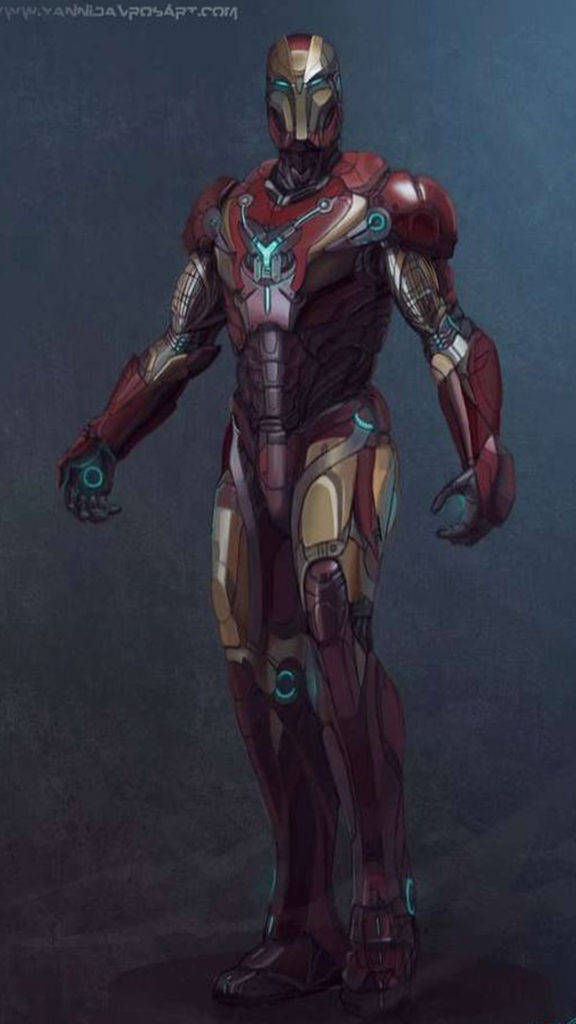 Marvel Superhero Iron Man Iphone Background