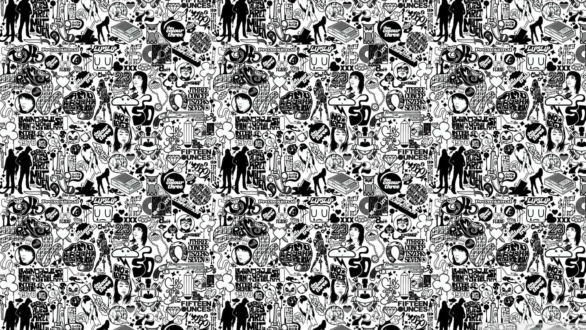 Marvel Superheroes In Black And White Background