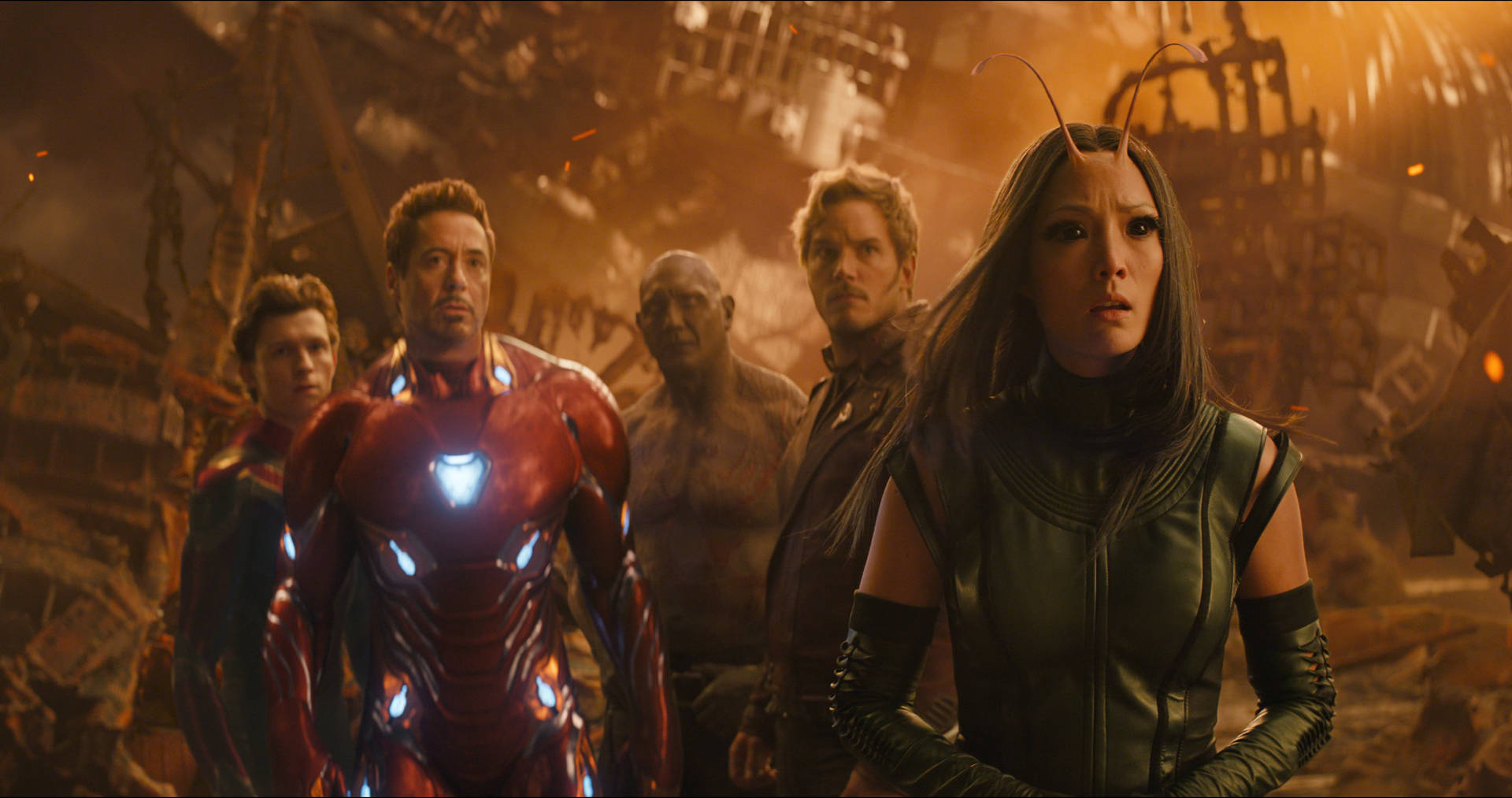 Marvel Superheroes Infinity War Background