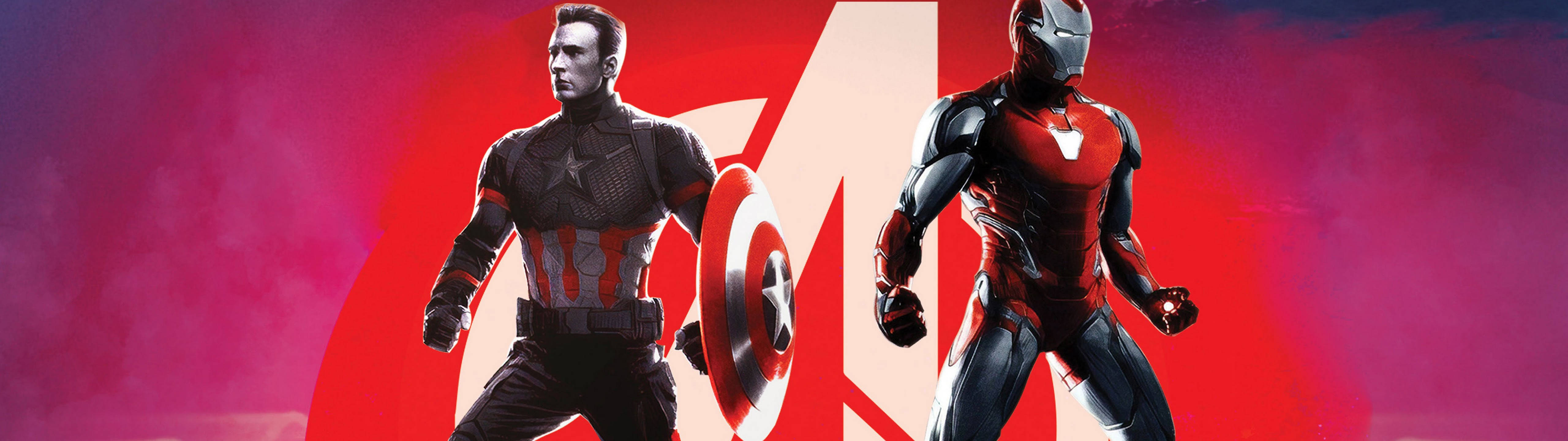 Marvel The Civil War 5120 X 1440 Background