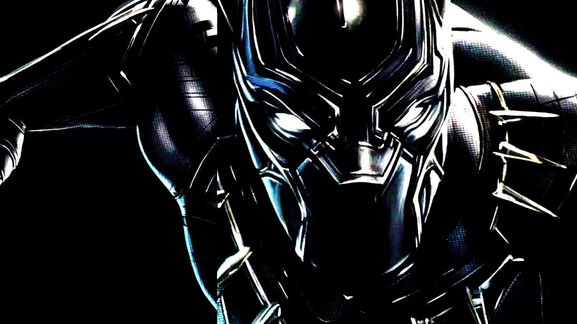 Marvel Universe Black Panther Art Background