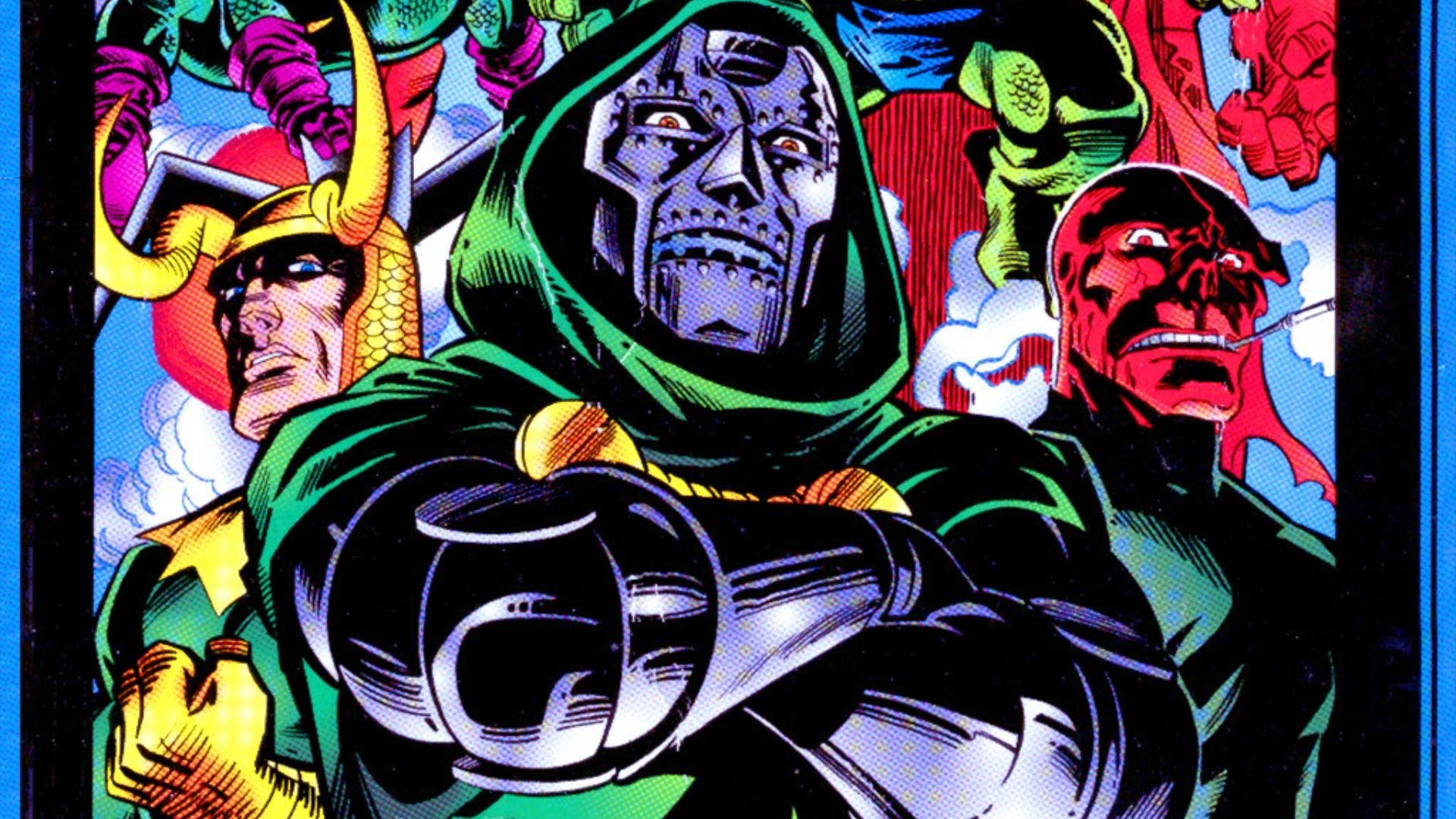 Marvel Villains And Dr. Doom Background