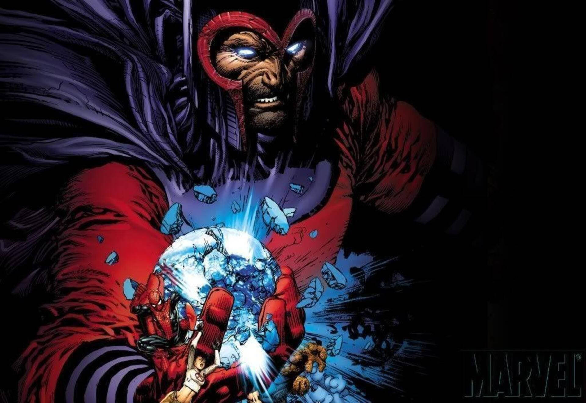 Marvel Villains Magneto Background