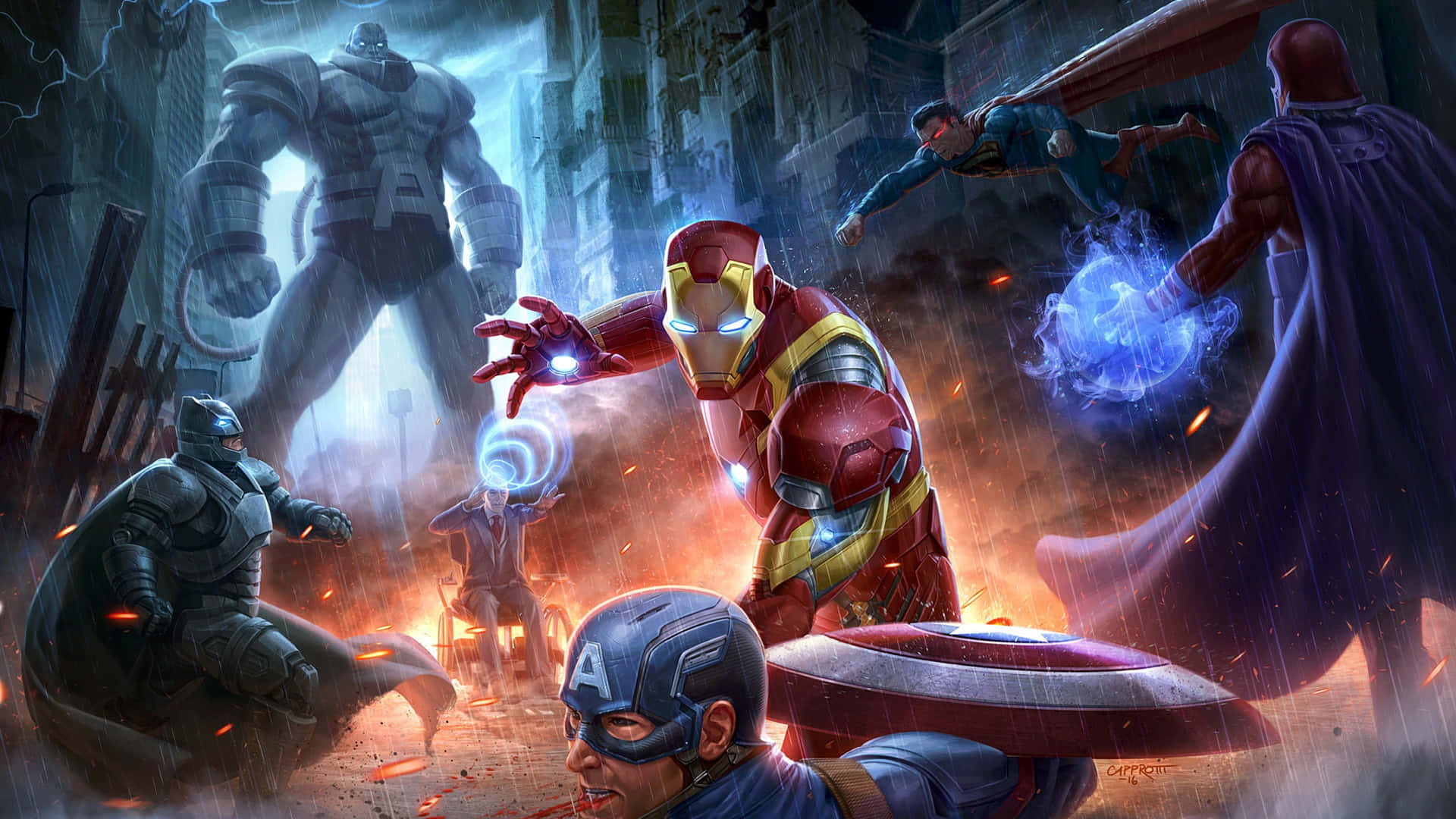 Marvel_vs_ D C_ Epic_ Battle_ Artwork Background