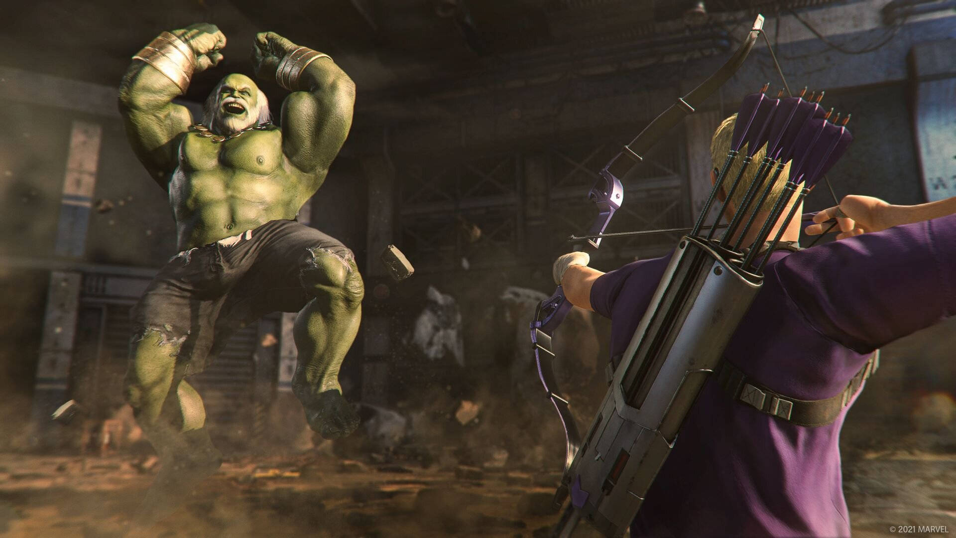 Marvel Xbox Hulk Vs Hawkeye