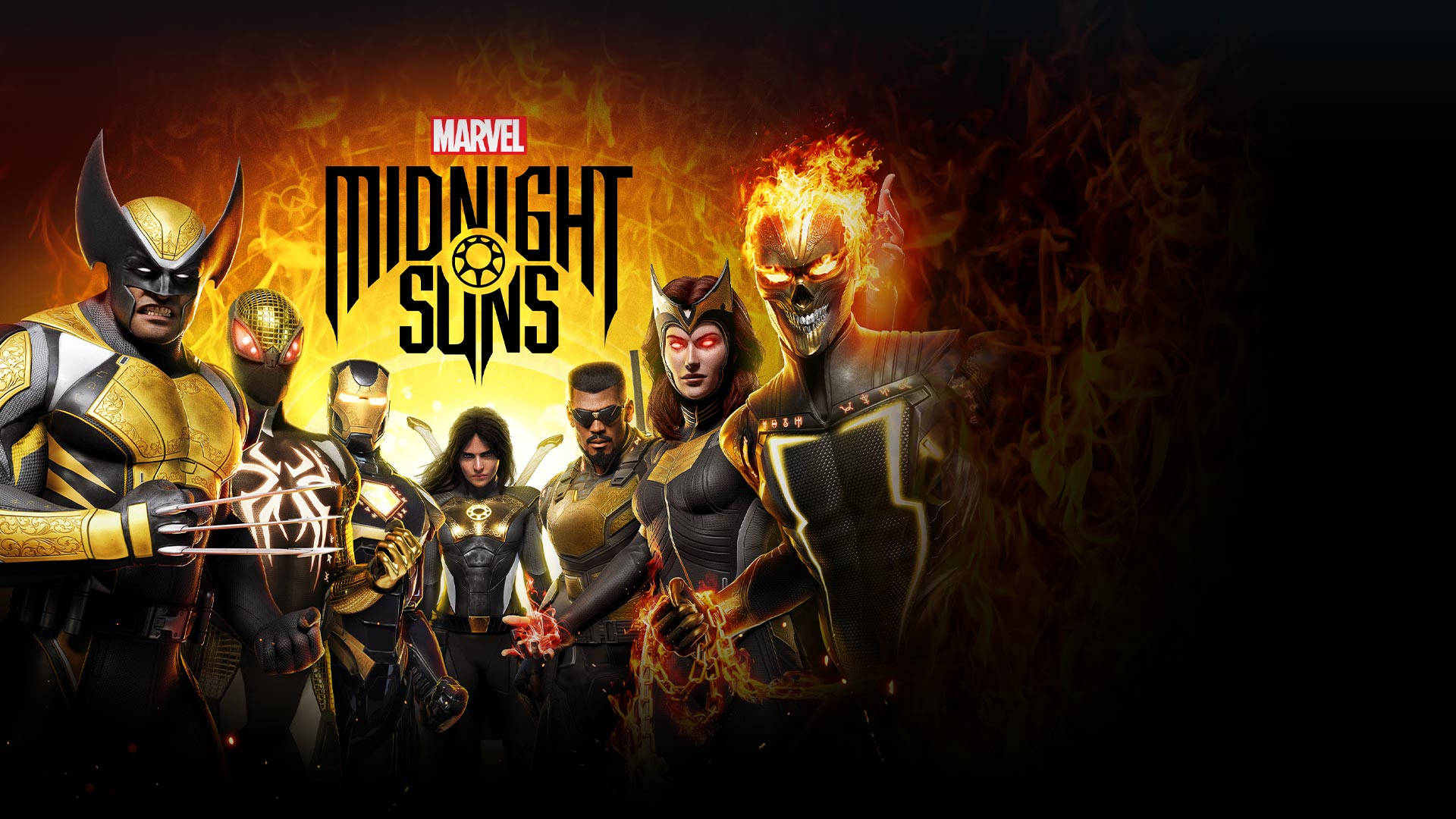 Marvel Xbox Midnight Suns Fire Background