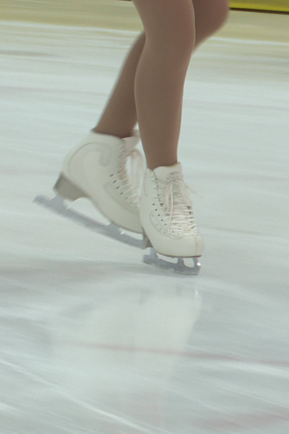 Marvelous Pair Of Ice Skating Shoes Background