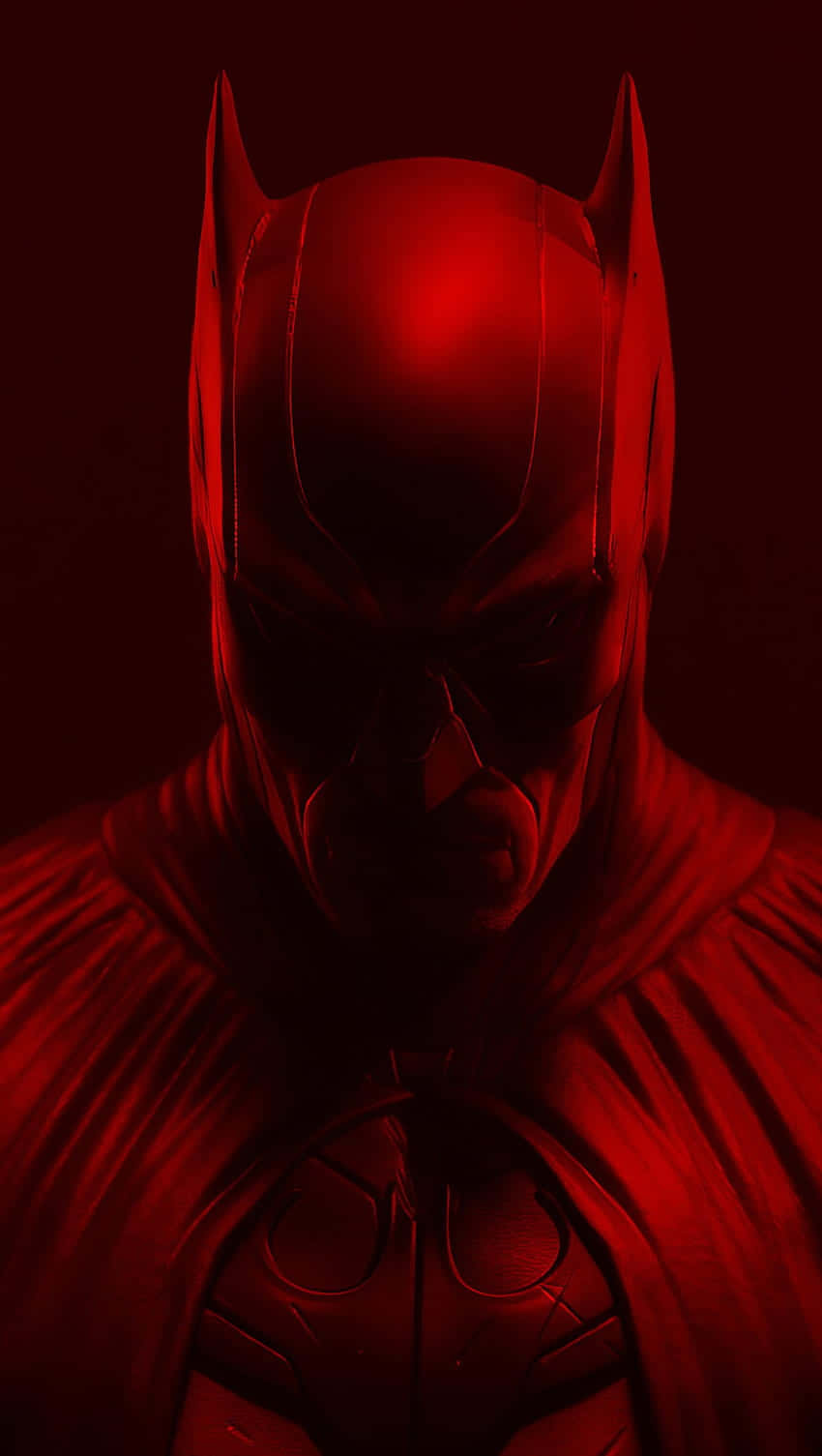 Marvelous Red Batman Logo Background