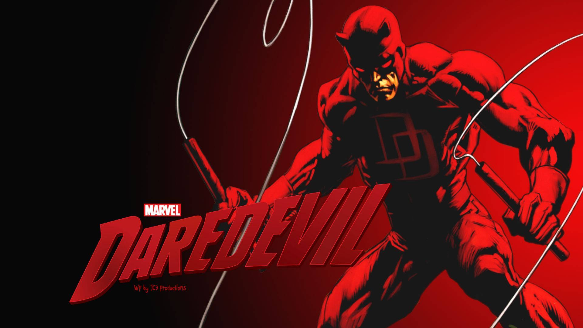 Marvels Blind Superhero Daredevil Background
