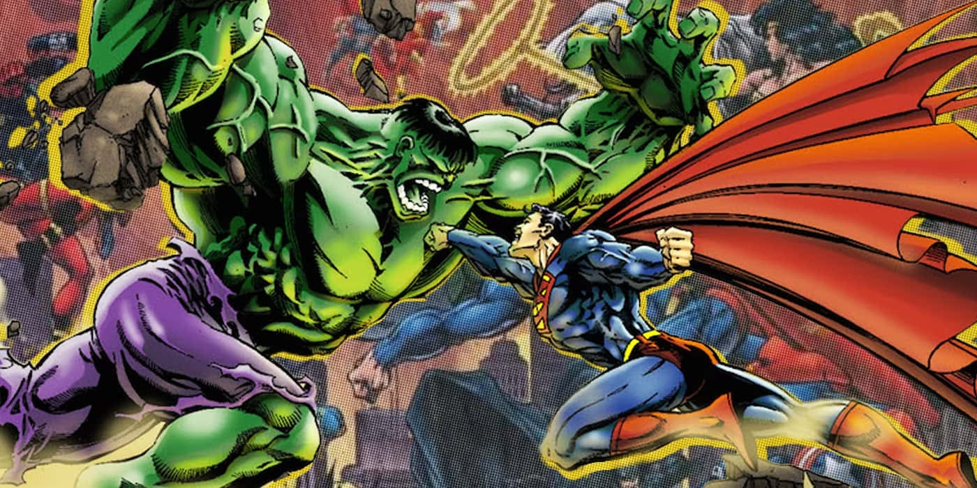 Marvelvs D C Epic Battle Background