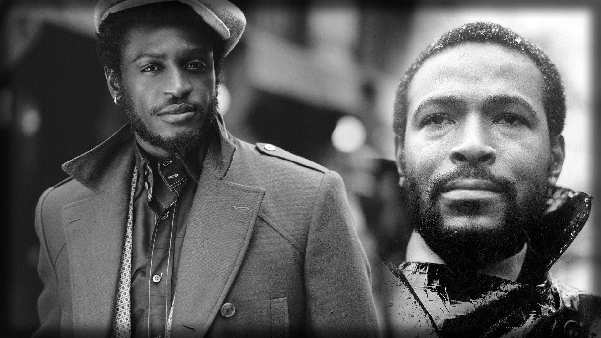 Marvin Gaye And Corneille Background