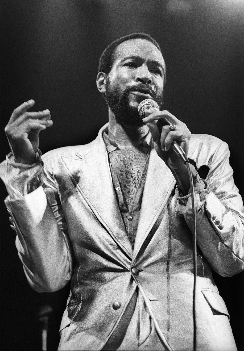 Marvin Gaye Singing Background