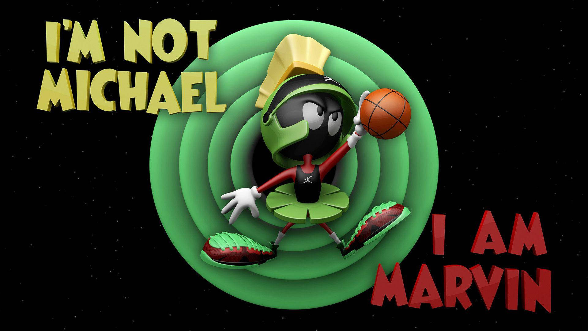 Marvin The Martian Basketball Background